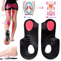1 pair Flat Foot Corrector Gel Insole Cure Flat Feet O/X Leg Arch supports 3 Size Avaible Orthopedic Correct Insoles 2