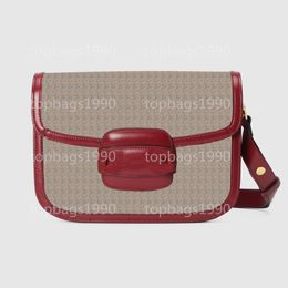 Wholesale 25 CM Women Flip Shoulder bag Designer Luxury Handbags Purses Genuine Leathe Splicing canvas Evening bags