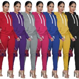 Women tracksuit long sleeve outfits 2 piece set pantsuit sportswear casual sport suit new hot selling letter womens clothing klw6167