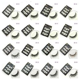 DHL 3D False eyelashes 16 Styles Handmade Beauty Thick Long Soft lashes Fake Eye Lashes Eyelash Sexy by hope12