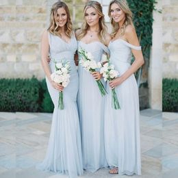 Plus Size Mermaid Bridesmaid Dresses Off Shoulder Lace Applique Sequined Beads Maid Of Honour Gown Black Prom Dress Evening Gowns