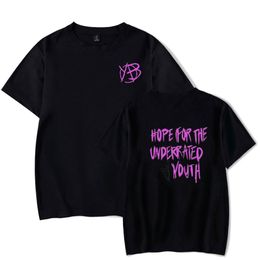 Hip hop yungblud hope for the underrated youth T-Shirt for men Unisex Oversize O-neck Short Sleeve kids Women Funny T Shirt 210225