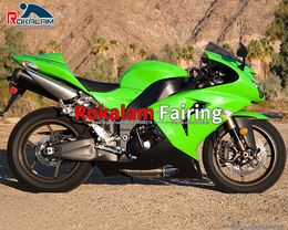 Кузов для Kawasaki Ninja ZX10R ZX 10R Moto Обтекивание 2006 2007 Уличный велосипед Объемный комплект (литье под давлением)