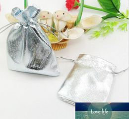 30pcs 11*16cm Silver bags woman vintage drawstring bag for Wedding/Party/Jewelry/Christmas/Gift diy handmade Pouch Packaging Bag