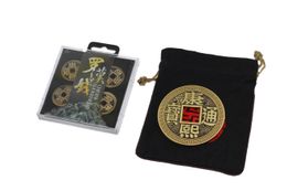 vanishing magic tricks UK - Chinese LuohanQian (Size As Half dollar 30mm) Deluxe Chinese Ancient Coin Set Magic Tricks Appearing Vanishing Close Up Props