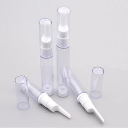 2021 5 10 12 15ML Empty Refillable Plastic Cosmetic Lotion Essential Oil Eye Cream Airless Pump Bottle Vacuum Travel Bottle
