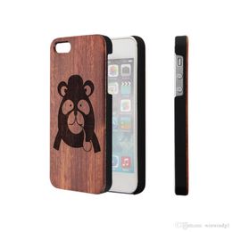 2021 Wholesale Natural Wooden PC Hard Mobile Phone Cases Custom Laser Sculpture Logo Shockproof For iPhone 7 8 9 11 12 XS Back Cover Shell Case