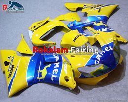 Yellow Blue Bodyworks For Yamaha YZF R1 YZF-R1 1998 1999 YZF 1000 R1 YZF1000-R1 98 99 Motorcycle Fairing (Injection Molding)