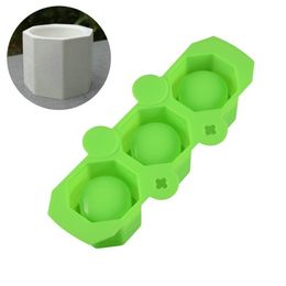 Silicone Mold Concrete Fleshy Flower Pot Candlestick Ceramic Clay DIY Crafts Mold