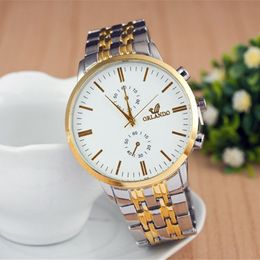 Men's business watch alloy quartz watch