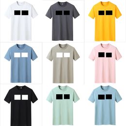 High quality EYES men's and women's T-shirt summer short-sleeved fashion printed top casual outdoor round neck clothing suit wholesale custom LOGO21SS 9 Colours M-3XL