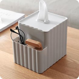 Tissue Boxes & Napkins Nordic Simple Desktop Paper Box Creative Living Room Wipes Container Coffee Table Napkin Holder