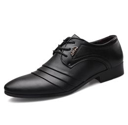 Classic Business Men designer Dress Shoes Fashion Elegant Formal Wedding Slip on Office luxurys Oxford Shoe for Mens Plus Size 38-48