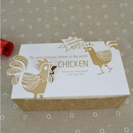 Fried Chicken Packed Boxes Korean Style Chickens Wings Takeaway Food Packaging Cartons Box