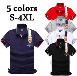 2021 TOP New Large Size S-6xl Mens Polo Shirt with Embroidery Malaysian Designer Short Sleeve Women Casual Polo T-Shirt
