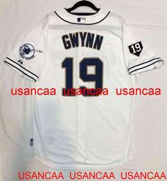 Stitched TONY GWYNN COOL BASE JERSEY Throwback Jerseys Men Women Youth Baseball XS-5XL 6XL