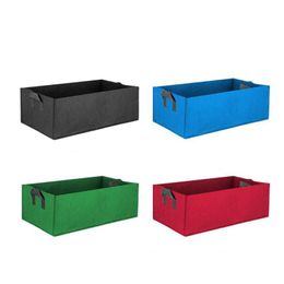 Planters & Pots Square Garden Growing Bags Planter Bag Plant Tub Container With Handles For Harvesting Vegetables