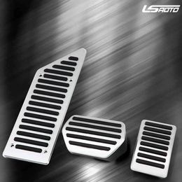 LS AUTO Covers for 508/ C5 AT/MT Elysee Aluminium alloy styling Car Pedal Pads