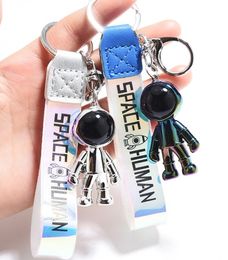 Spaceman Astronaut Keychain Acrylic Pendant Creative Car Bag Creativity Handbag Ring Jewelry Accessories cute gift Men Women girl