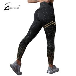 Women Bronzing Leggings Push Up High Waist Fitness Leggins Mujer Casual Workout Sporty Legging Jeggings 211215