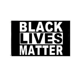 Black Lives Matter BLM One Love Protest Peace Flag 3x5 Double Stitching Banner 90x150cm Party Gift 100D Polyester Custom Print