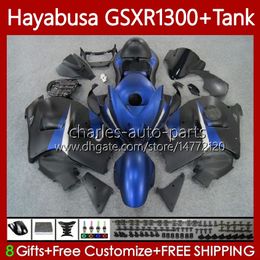 Bodywork For SUZUKI Hayabusa GSXR 1300 CC GSX-R1300 GSXR-1300 96-07 74No.61 1300CC Flat blue GSXR1300 96 97 98 99 00 01 GSX R1300 2002 2003 2004 2005 2006 2007 Fairing