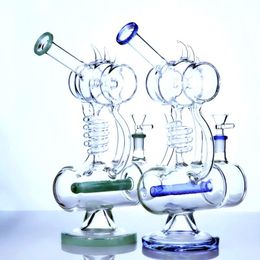 Vintage Wholesale Recycler glass bong water smoking pipe hookah for tobacco use