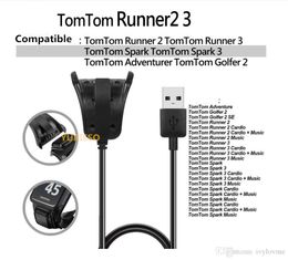 1M USB Charger and Data Sync Cable for TomTom Adventurer Golfer 2 Runner 2/3 Spark 3 Smart Watch Charging And Replacement Cable