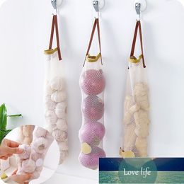 Kitchen Garbage Trash Storage Bag Onion Holder Vegetable Potato Hanging Mesh Fruit Ginger Organizer Container Garlic Food Saver Factory price expert design