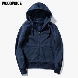 Men Hoodies New Sudaderas Hombre Hip Hop Mens Brand Solid Zipper Hoodie Sweatshirt Male Slim Fit Men Hoody Jacket Coats 627 201113