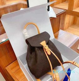Design luxury handbag 2021 Women Purses Handbags Fashion Designers Backpacks School Shoulder Bag Classic Student Bags Embossed Flowers