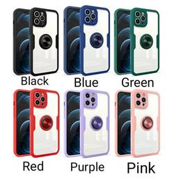 Full-Body Cases Armour Ring Cover Heavy Duty Dual Layer Protection Hybrid 3in1 For iphone13 12 11 X XR 7 8 SamsungGalaxyS21 MOTO Xiaomi