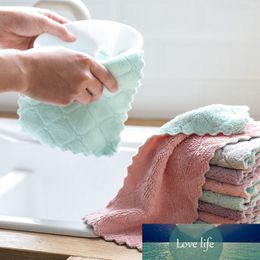 Towels For Wash Dish Towel Double Sided Microfiber Cleaning Rags Absorbent Bowl Cleaning Products Home Kitchen Accessories