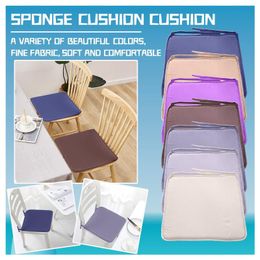 Cushion/Decorative Pillow 40x40cm Sponge Sofa Cushion Square Window Mat Tatami Dining Chair For Office Home Decoration Seat Pad Cojin Silla