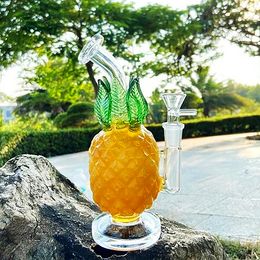 Pineapple-shaped fruit hookahs tobacco pipe glass bong water pipes oil dab rigs