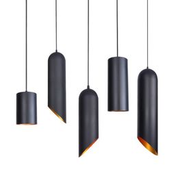 Pendant Lamps Nordic Retro Decoration Black Antique Chandelier Deco Rope Lamp Shade Vintage Led Hanging Lights Loft Hanglamp