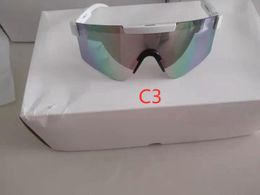 Sunglasses 25 Colour Original Sunglasses Cycling Glasses fast ship MTB Bicycle Eyewear Windproof Ski Sport no Polarised UV400 For MenWoman wholesale 4F89