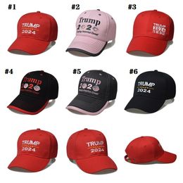 Trump 2024 hat Trump cotton baseball cap trump hats USA peaked cap Party Hats ZC055