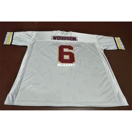 001 Arizonas State Sun Devils Darrens Woodson College Jersey Size S-4XL or custom any name or number jersey