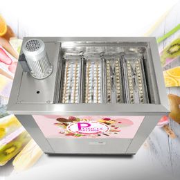 Ataforma brasiliansk Slim Design Ice Lollipop Machine, Ice Sticks Popsicle Machine, Ice Lolly Making Machine-Including 4 Slim Mold Set (26 PCS Popsicle Stick/Set)