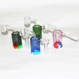 Hookah Glass Ash Catcher 14mm female & male 5ml Silicone Container Reclaimer Ash catchers for Bongs dab rig water bong