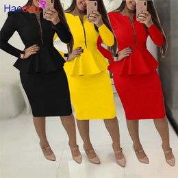 Woman Wearing Skirt Suits Office Oferta Online | DHgate.com