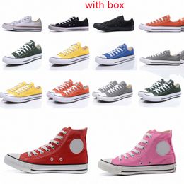 Designer Classic Casual Men Womens Shoes boots Sneakers Espadrille Chuck 70 Chucks 1970s Big 70s High Low flat Sneaker Platform trainers shoe size 35-44 with box J3Gw#