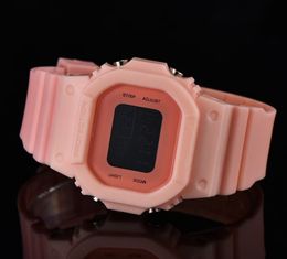 2021 men watch shock wristwatch resist protection sports new digital LED Watches light fashion mens dress watches Rubber strap Recreational style