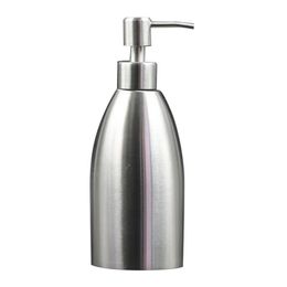 hands soap Canada - Liquid Soap Dispenser 500ml High Quality 304 Stainless Steel Kitchen Sink Faucet Bathroom Shampoo Box Container Refillable Bottle