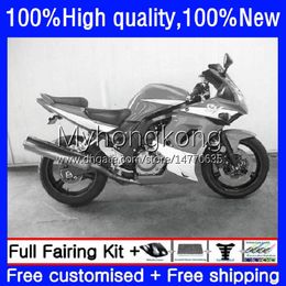 Bodywork For SUZUKI SV1000 SV650 SV-650 SV 650S 1000S 33No.105 Grey white SV1000S SV650S 03 09 10 11 12 13 SV 650 1000 S SV-1000 2003 2004 2005 2006 2007 2008 2013 Fairin