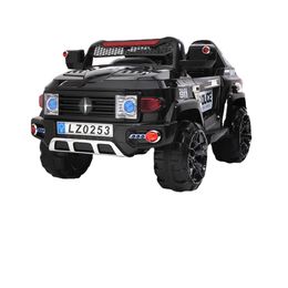 2.4G Remote Control Electric Car Off-Road Police Car Double Drive 35W*2 Battery 12V7AH*1 Kids Ride On Car Toys