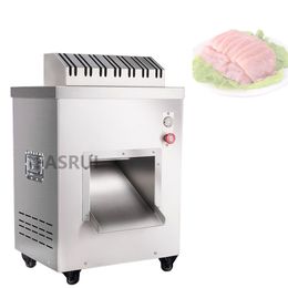 Meat Slicing Machine Pork Shred Cutting Manufacturer Beef Strips Cutter Maker Chicken Cut Slicer
