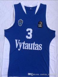 Cheap wholesale liangelo Ball Jersey 3 Lithuania Vytautas Stitched Customise any name number MEN WOMEN YOUTH basketball jersey