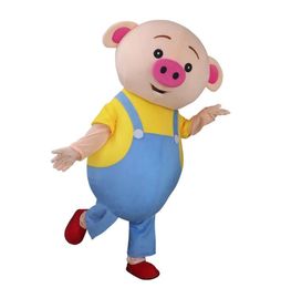 Factory Direct Pig mascot costume cartoon doll walking props cos costume Halloween Christmas Party